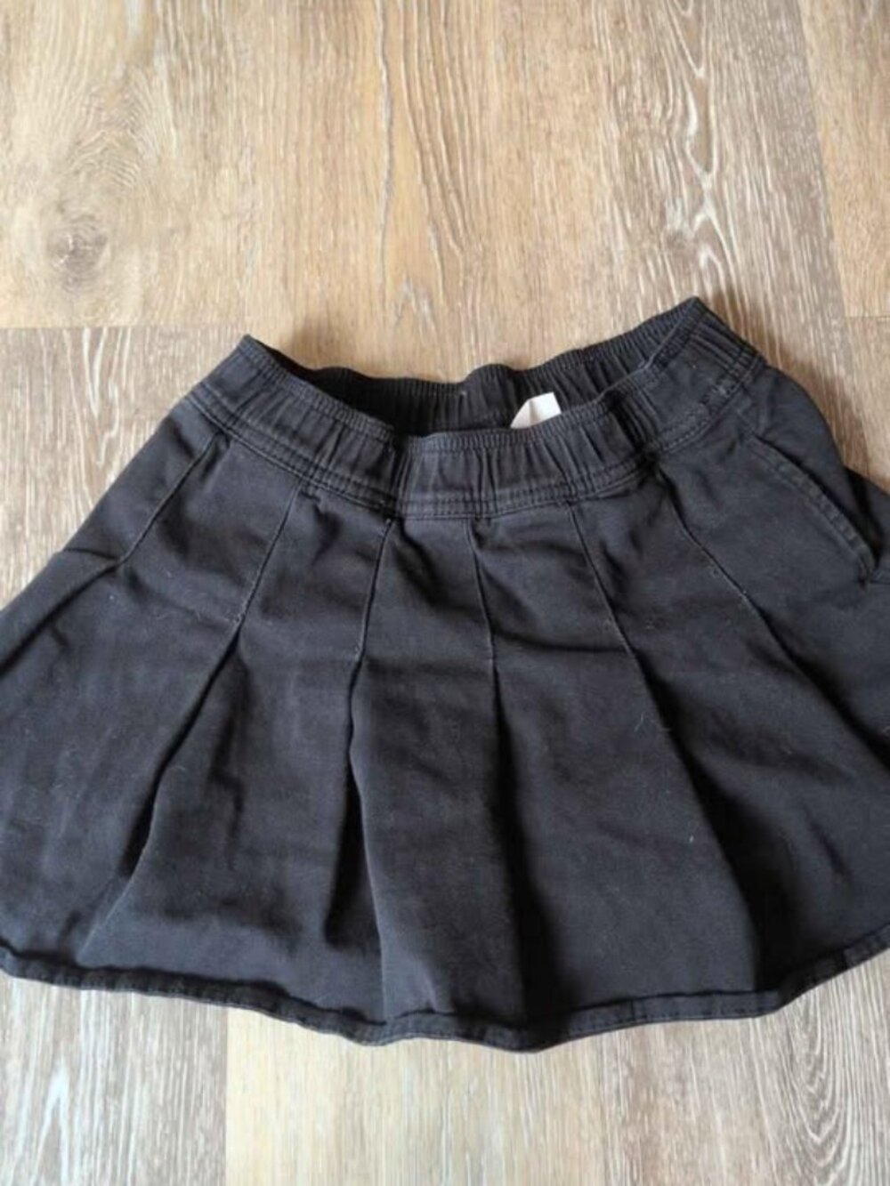 Abercrombie Kids Black Pleated Skort Size 7/8